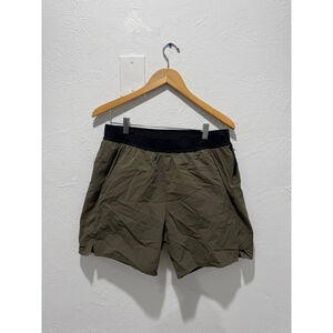 Men's WHOOP Athletic Shorts L Olive Green Black